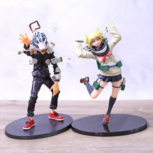 My Hero Academia League of Villains Himiko Toga Shigaraki Tomura PVC Figure Model Collection Toy