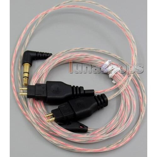 LN004457 5N OFC Soft Skin Earphone Cable For Sennheiser HD580 HD600 HD650 HDxxx HD660S HD58x HD6xx Headphone