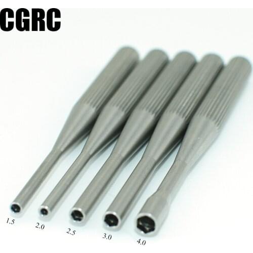 Stainless Steel Hexagon Socket Screwdriver Socket Set for 1/14 Tamiya RC Truck Trailer Tipper Scania Actros MAN Volvo Lesu DIY