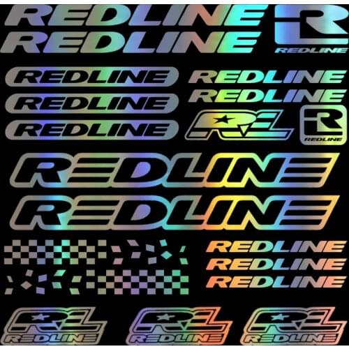 For REDLINE Stickers Decals Bicycles Bikes Cycles Frames Forks Mountain BMX