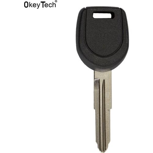 Okeytech Replacement Transponder Key Shell for Mitsubishi Colt Lancer Mirage Eclipse Galant Endeavor Blank Key With Left Blade