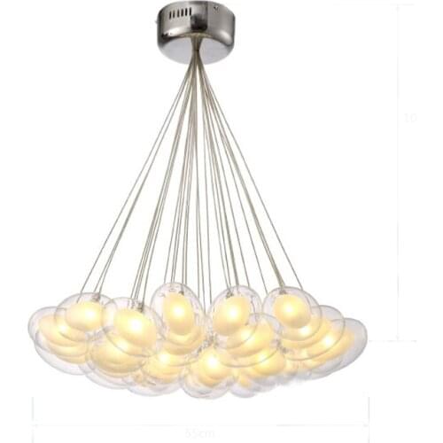 Industrial lamp deco maison crystal LED pendant lights Home Decoration E27 Light Fixture luminaire deco maison