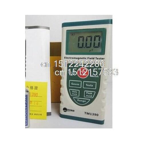 TM1390 electromagnetic radiation radiometer instrument measuring the magnetic field radiation tester gauss meter TECMAN