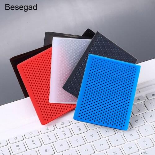 Silicone HDD SSD Case Cover Protective Sleeve Pouch Storage for Samsung MU-PT500B CN T5 T3 External Solid State Drive