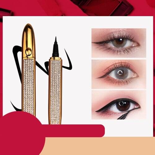 Cross-Border Sticky Easy Wearing Liquid Eyeliner Glue Pen Self-Adhesive Waterproof Beauty Make Up Tools