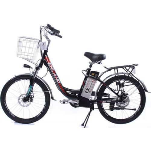 Smart Electric Bike 2 Wheels Electric Bicycles 250W 48V 29KM/H White/Gray/Black Electric Bikes Adults /Women Removable Battery