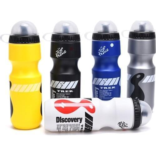 750ML Bicycle Waterbottle Mountain Road Bike Water Bottle Outdoor Cycling Kettle Portable with Bottle Holder Bike Accessory