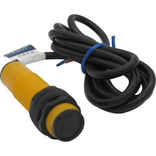 High quality E3F-DS10P1 M18 Diffuse reflection photoelectric switch Sensor Optical Sensor three lines PNP NC 10cm 6-36VDC