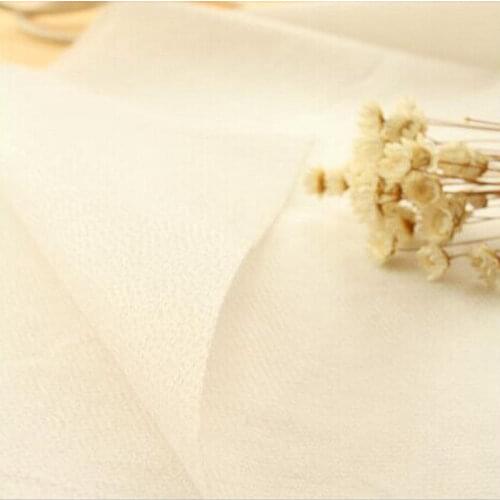10M/White Non-woven Fusible Interfacing Cloth-lined Soft Sewing Interlining Apparel Sewing DIY entretela adhesiva 30g/m