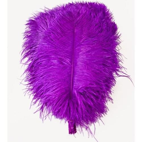 10 Pcs Beautiful Ostrich Feathers 35-40 CM/14-16''Decoration for Wedding Holiday Party Room Accessory DIY Craft Plumes Wholesale