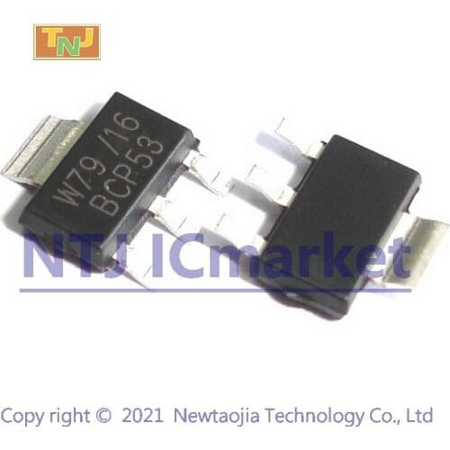 100 PCS BCP53-16 SOT-223 AH-16 PNP medium power transistors