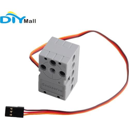 360° 2KG Grey Servo Motor Remote Control Models Parts for Geekservo Geek Servo Micro:bit Raspberry Pi