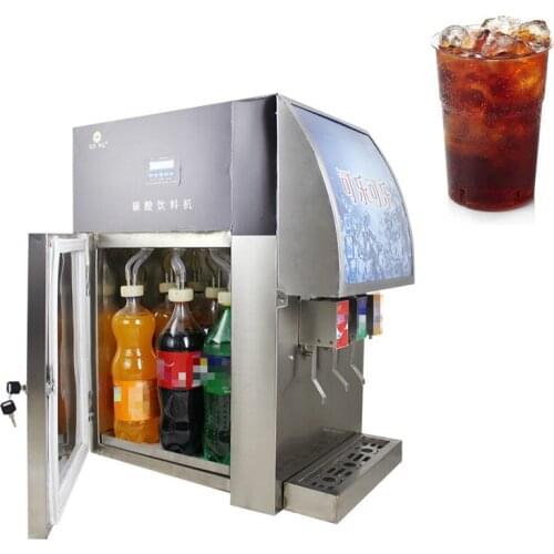 3 valves optional cola soda carbonated drinks making machine coke cola dispenser with CE certification