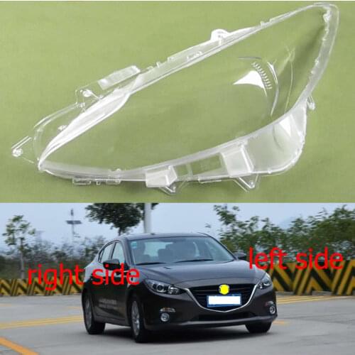For Mazda 3 Axela 2014 2015 2016 Headlight Cover Headlight Shell Imported Transparent Shade Mask Lampshade