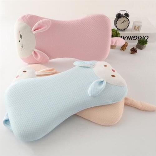 Breathable Washable Bedding Baby Kids Pillow Rebound Memory Foam Sleeping Pillow Neck Head Baby Pillow Multifunctional Dropship