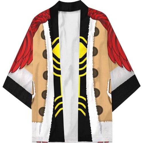 Anime My Hero Academia Hawks Takami Keigo 3D Printed Cosplay Costume Kimono Cloak Coat