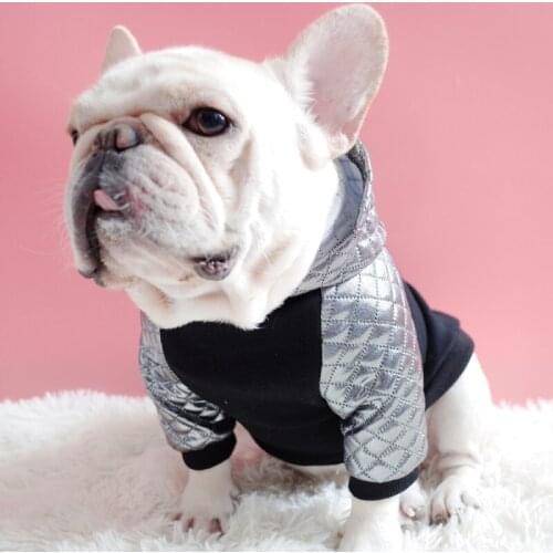 Pug Clothes French Bulldog Clothing Autumn Winter Pet Outfit Pomeranian Poodle Bichon Schnauzer Dog Costume Pet Coat Dropship