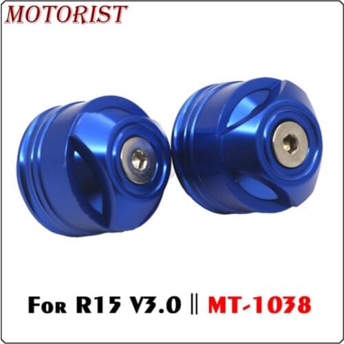 MOTORIST For YAMAHA YZF R15 V3.0 2017 2018 CNC Motorcycle Rear wheel Axle Slider shock absorber Falling Protection