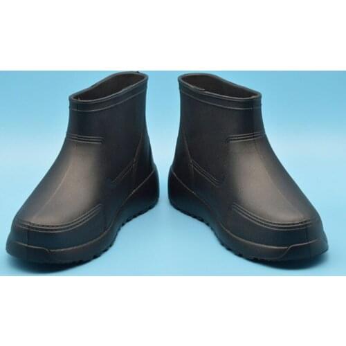 EVA Water Shoes Anti-slip Wear-resistant Kitchen Oil-resistant Rain Boots Lightweight Protective Boots Men Waterproof Rainboots