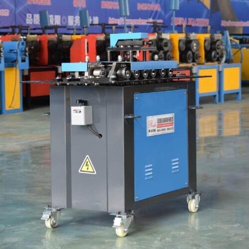 Low price duct snap lock former sheet pittsburgh lock forming machine with 7 functions