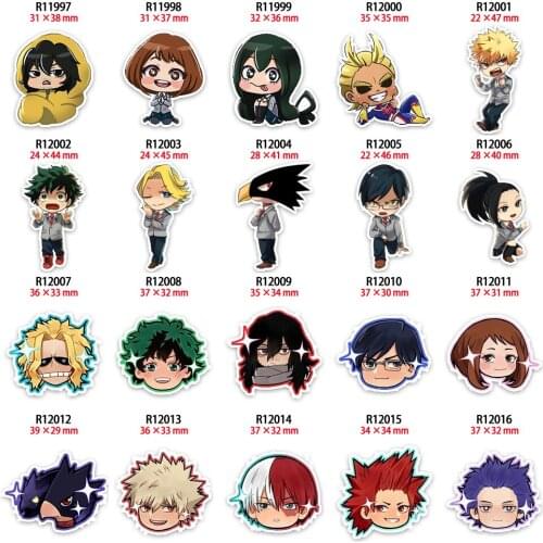 Resina Planar Character My Hero Academia for Home DIY Craft Embellishments