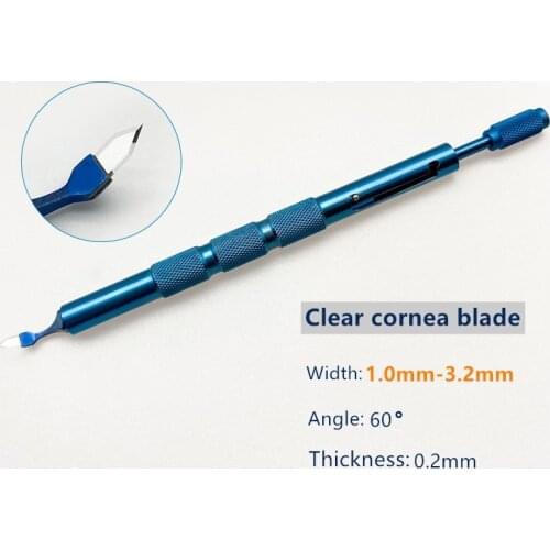 Sapphire Clear Cornea Blade ophthalmic surgery Knife ophthalmic surgery instrument