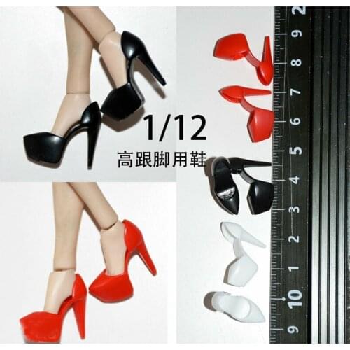 Kinds of 3 1/12 Female Fine heel high heels Shoes for 6" figure