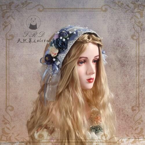 Gorgeous Lolita Hollow Out Bow Flower Pill Hair Band Chinese Style Elegant Womens Tea Party Flower Wedding Hairpin Headwear