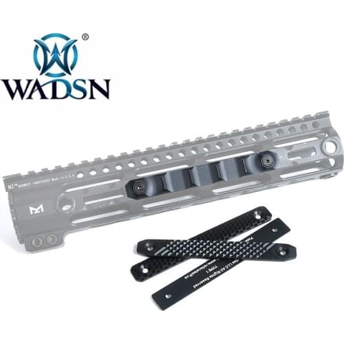 WADSN Tactical RS CNC Handguard Rail Cover For M-lok and Keymod Long Railscales Style WME08002 Hunting Weapon Lights Accessory