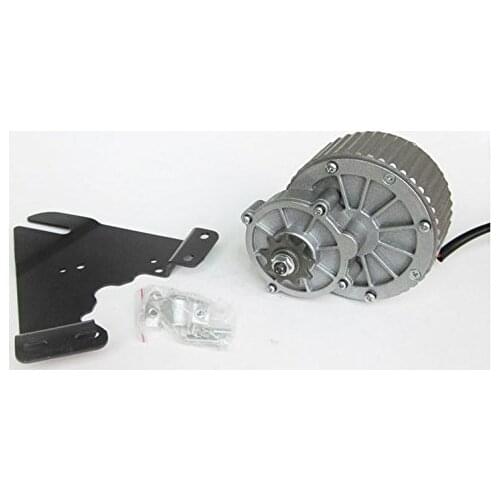 450W 24V 36V DC Gear Brushed Motor Electric Bicycle Engine Ebike Brushed DCMotor Electric Bike conversion MY1018 + Bracket scrE