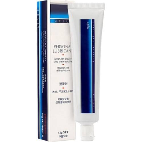 50ml Lubricant Play Edible Body Cream Gay Sex Anal Lubricant Silk Touch Grease Silicone Lube Body Massage Easy Sex Adult Product