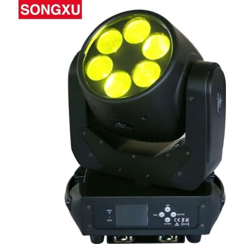6x25W Super Beam LED Moving Head 180W White Lamp Ultimate Lens Rotation 6 Eyes Stage Bar Effect LED DJ Light/SX-MH0625