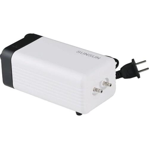 SUNSUN CT Series Aquarium Aerator Ultra Silent Aquarium Air Pump Air Compressor Oxygen Airpump Single & Double Outlet