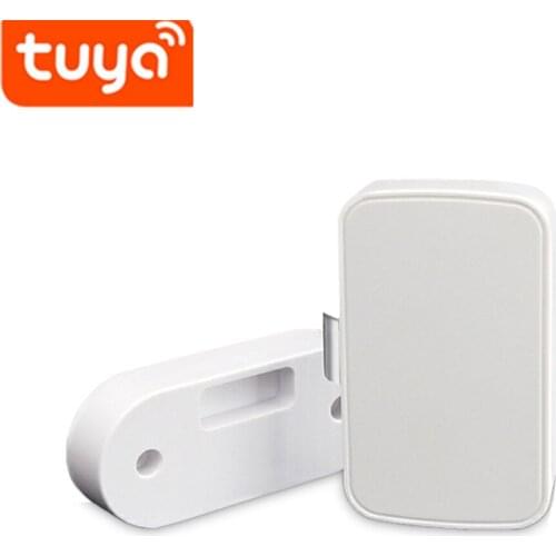 Tuya APP Bluetooth-compatible Remote Control Cabinet Drawer Lock Invisible Keyless Electrics Wifi Lock Electronic Furniture Lock