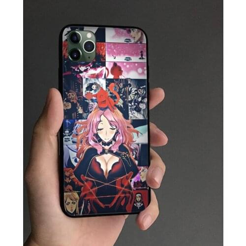 Vanessa Black Clover anime Phone case cover shell For iPhone 6s 7 8 Plus X XR XS 11 Pro Max Samsung S Note 8 9 10 20 Plus ultra