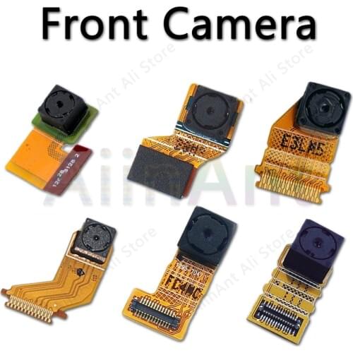 For Sony Xperia Z Z1 Z2 Z3 Z4 Z5 Compact Premium Plus Original Front Face Fraing Front Camera Flex Cable Mobile Phone Parts