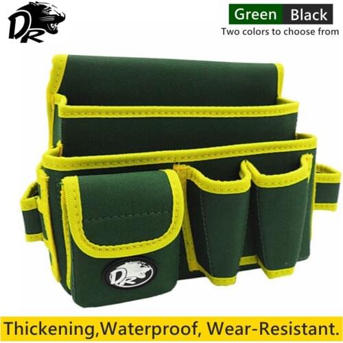 Hi-Spec Water Proof Electrician Tool Bag 600D Work Waist Bag Tool Belt Oxford Cloth Storage Pouch Bag Holder Tool Organizer