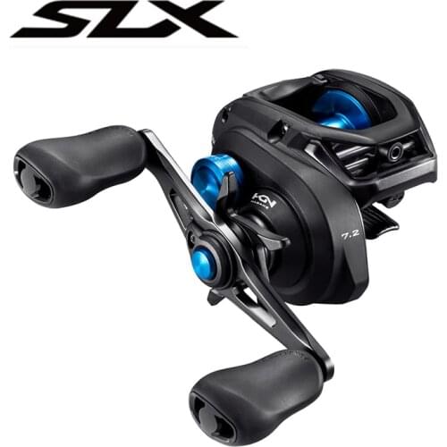 2018 SHIMANO SLX Baitcasting Reel 150 150HG 150XG 151 151HG 151XG Low Profile Hagane Body Low-Profile Fishing Wheel 3+1BB Tackle