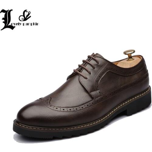 Lovely pumpkin Men's Classic Shoes