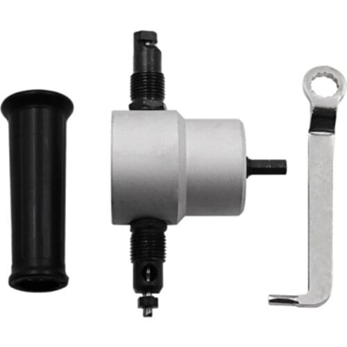 Multifunction Double Heads Metal Sheet Curved Nibbler Saw Cutter Tapper Cutting Tool Power Drill Accessories