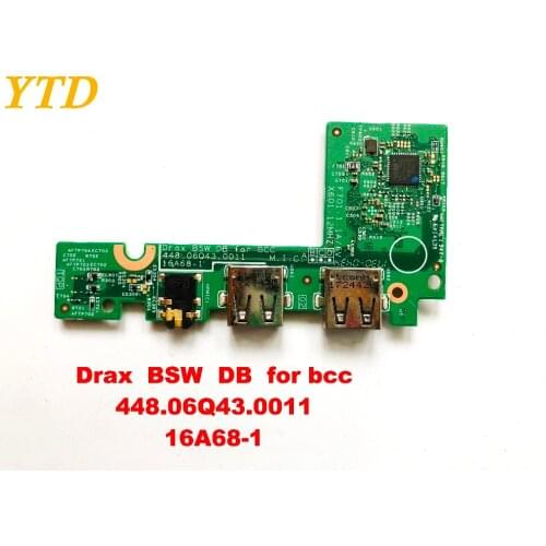 Original for DELL USB oard audio oard Drax BSW DB for bcc 448.06Q43.0011 16A68-1 CN-0MH4F6 tested good free shipping