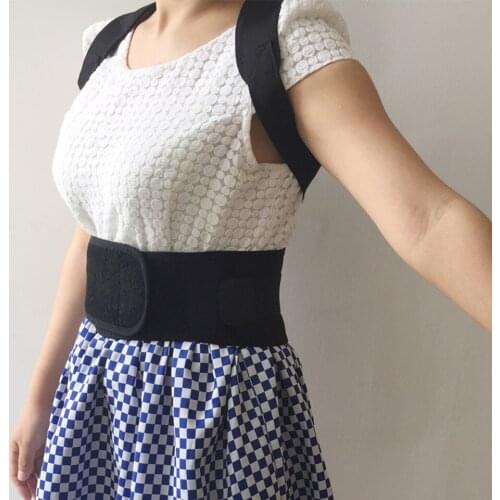 Clavicle and Back Support for Slouching, Neck & Back Pain Relief Effective and Comfortable Posture Brace Back Posture Corrector