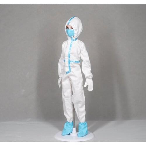Handmade New 1/6 Girl Doll Protective Coverall Pretend Play Accessory