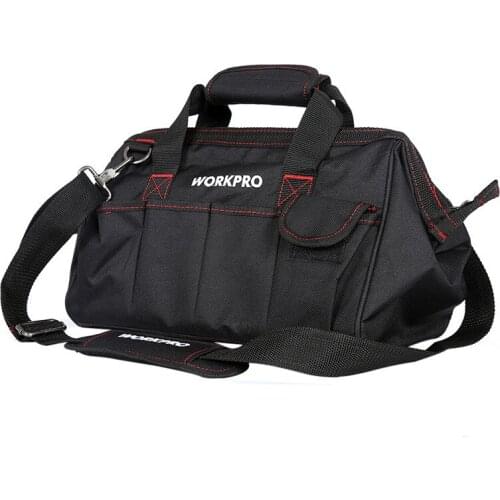 Tool Bags, Portable Waterproof Electrician Bag Multifunction Canvas Tool Organizer for Repair Installation HVAC