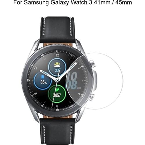 Tempered Glass For Samsung Galaxy Watch 3 41mm 45mm Smart Watch Explosion-proof Screen Protector Protective Film
