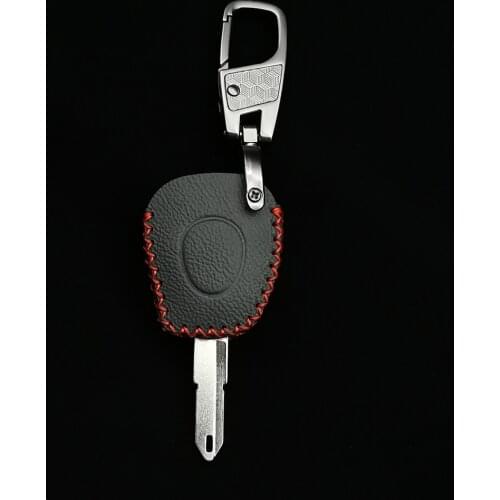1 Button Remote Control Soft Leather Car Key Case Shell For Renault Megane Scenic Laguna Espace Clio Car Cover