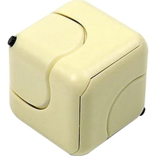 1Set Practical Joke Toys Interactive Stress Relief Cube Mini Novelty Toys Sensory Fidget Spinner Mini Gyro Fidget Gadget