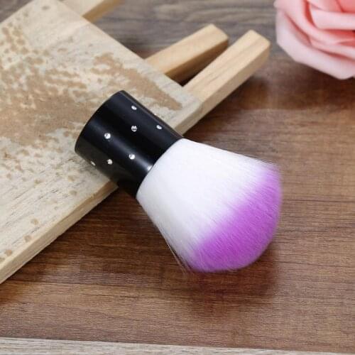 1 Pc Nail Brush Nail Art Dust Cleaner Acrylic Gel Nail Powder Remover Cleaning Brush Tool Nail Care Dust Cleaner Remover Brushes