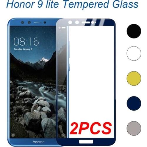 2Pcs honor9 light Tempered Glass for Huawei honor 9 lite Protective Screen protector for Hauwei Honor9Lite 9lite Toughened Glass