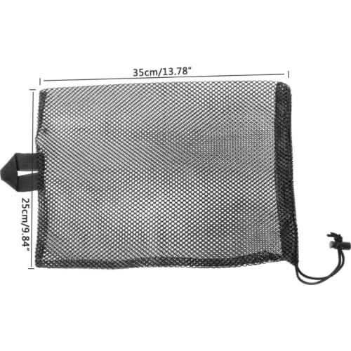 Quick Dry Swim Dive Net Bag Drawstring Type Water Sport Snorkel Flippers Storage Drop Shipping